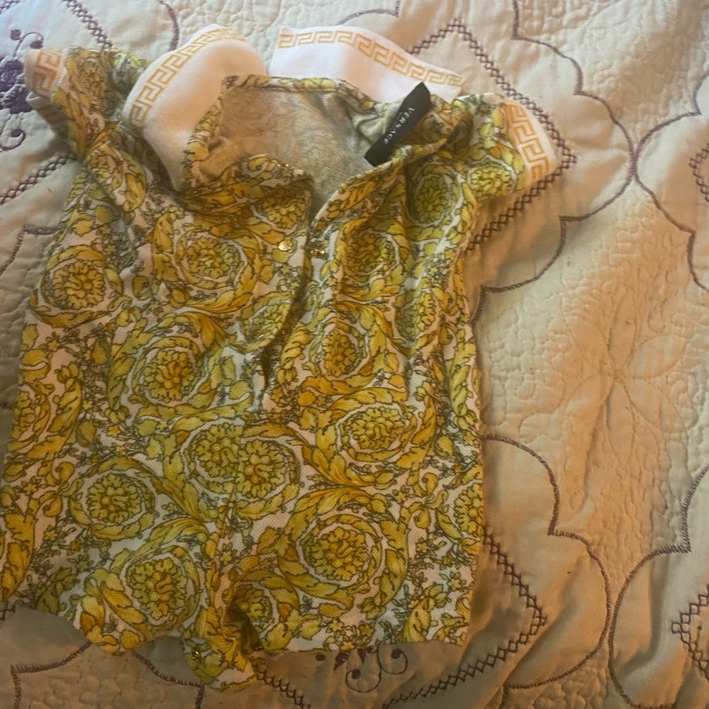 Baby Versace play suit worn once